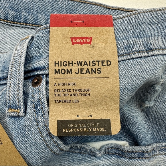 Levi’s High Waisted Mom Jeans Size 20W NWT - Picture 7 of 13